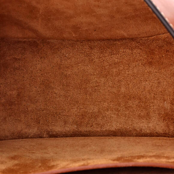 Celine Cuir Triomphe Folco Bag Leather #224630C21B - Picture 5 of 8